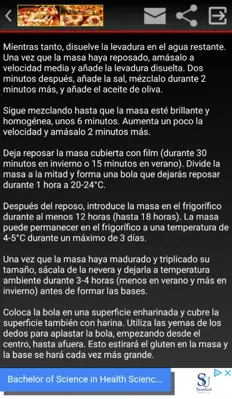 Recetas de Pizzas Ricas y Faciles android App screenshot 3