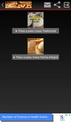 Recetas de Pizzas Ricas y Faciles android App screenshot 4